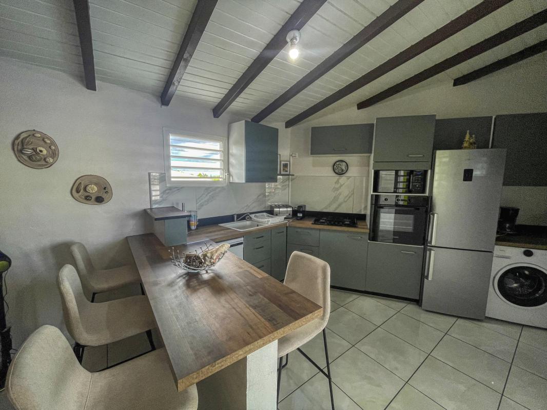 8.Location villa piscine St François Guadeloupe_Cuisine
